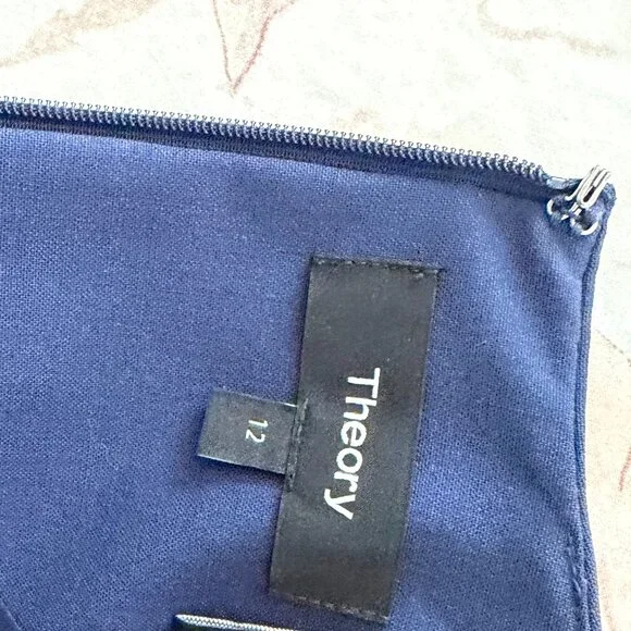 THEORY Wool Sleeveless Dress Size 12 - Picture 5 of 5